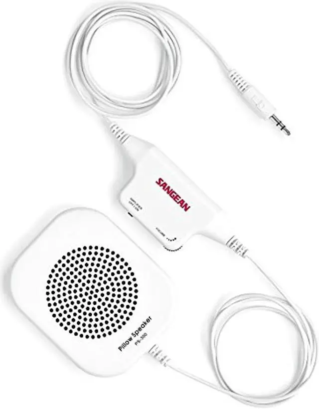 Alt view image 15 of 16 - SANGEAN PS-300 Pillow Speaker with in-line Volume Control and Amplifier -