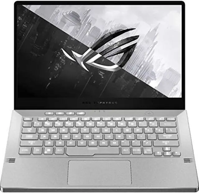 Alt view image 14 of 14 - ASUS - ROG Zephyrus G14 14" Gaming Laptop - AMD Ryzen 9 - 16GB Memory - NVIDIA GeForce RTX 2060 Max-Q - 1TB SSD - Moonlight White GA401IV-BR9N6 Notebook PC Computer