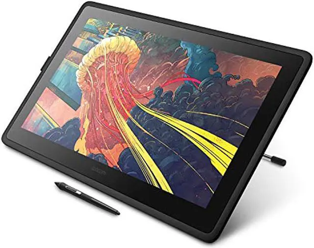 Alt view image 7 of 19 - Wacom Cintiq 22 Drawing Tablet with Full HD 21.5-Inch Display Screen, 8192 Pressure Sensitive Pro Pen 2 Tilt Recognition, Compatible with Mac OS Windows and All Pens
