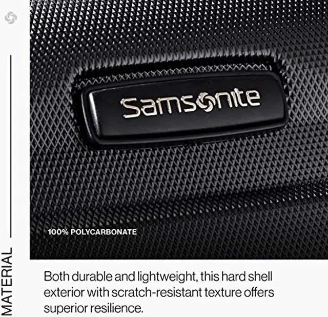 Alt view image 17 of 18 - Samsonite Omni PC Hardside Luggage, Black, Carry-On