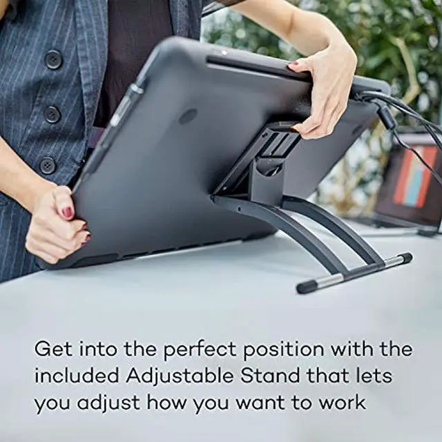 Alt view image 12 of 19 - Wacom Cintiq 22 Drawing Tablet with Full HD 21.5-Inch Display Screen, 8192 Pressure Sensitive Pro Pen 2 Tilt Recognition, Compatible with Mac OS Windows and All Pens