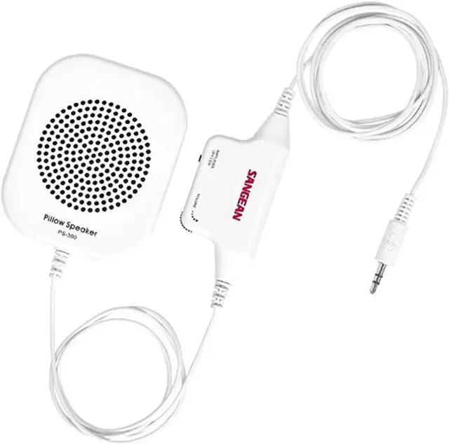 Alt view image 13 of 16 - SANGEAN PS-300 Pillow Speaker with in-line Volume Control and Amplifier -