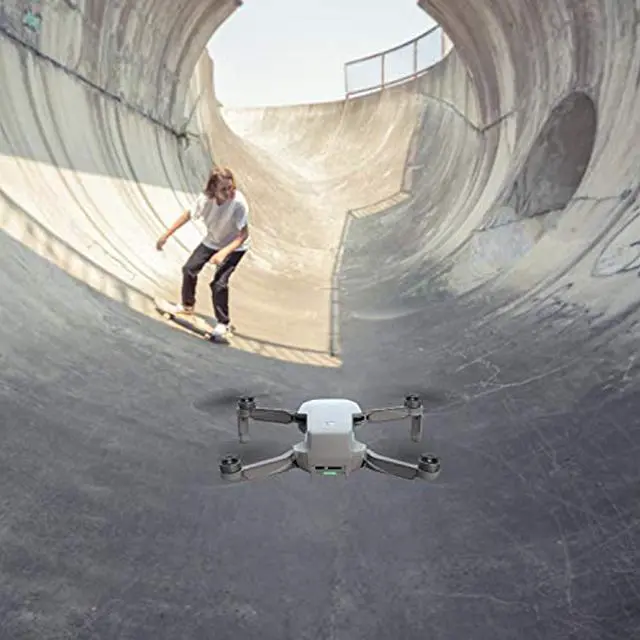 Alt view image 7 of 13 - DJI Mavic Mini Combo - Drone FlyCam Quadcopter UAV with 2.7K Camera 3-Axis Gimbal GPS 30min Flight Time, less than 0.55lbs, Gray