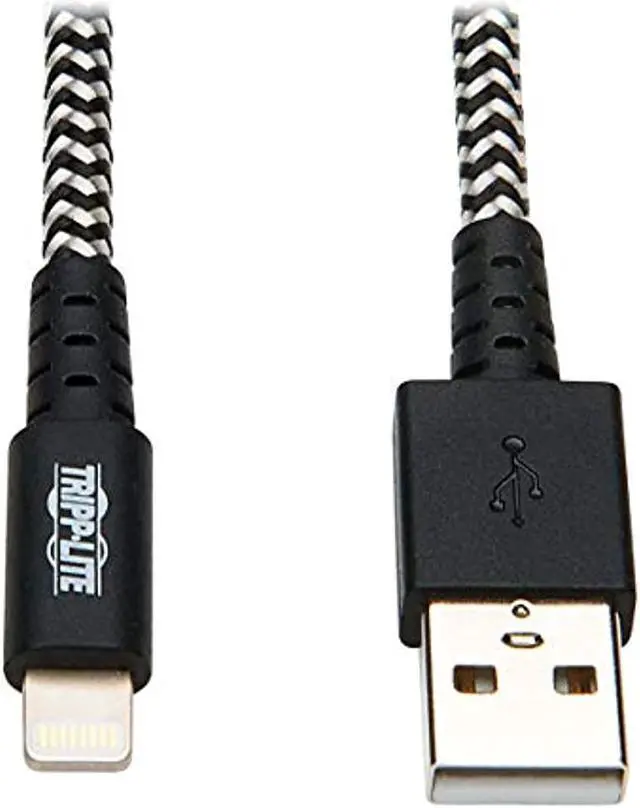 Alt view image 8 of 18 - TRIPP LITE M100-010-HD TRIPP LITE HEAVY DUTY LIGHTNING TO USB SYNC/CHARGE APPLE IPHONE IPAD 10FT