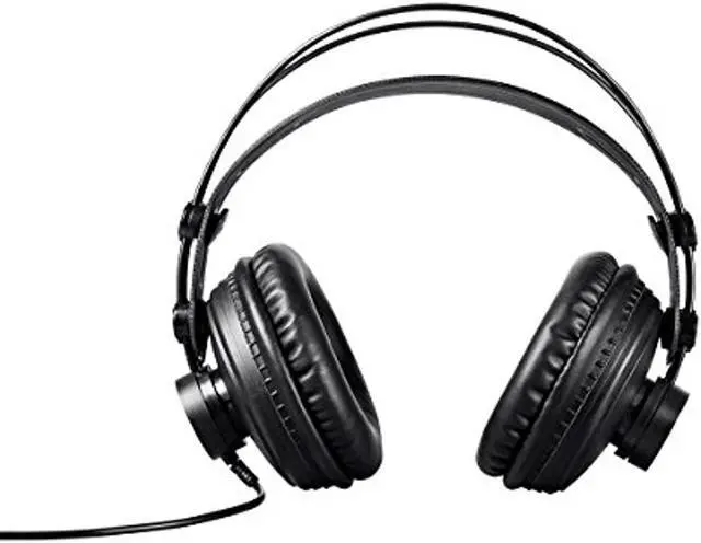 Alt view image 3 of 20 - Monoprice Modern Retro Over Ear Headphones With Ultra-Comfortable Ear pads Perfect For Mobile Devices, Hifi, And Audio/Video Production