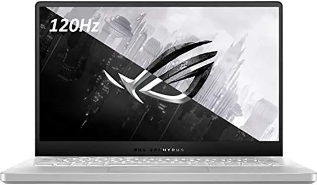 Alt view image 8 of 14 - ASUS - ROG Zephyrus G14 14" Gaming Laptop - AMD Ryzen 9 - 16GB Memory - NVIDIA GeForce RTX 2060 Max-Q - 1TB SSD - Moonlight White GA401IV-BR9N6 Notebook PC Computer