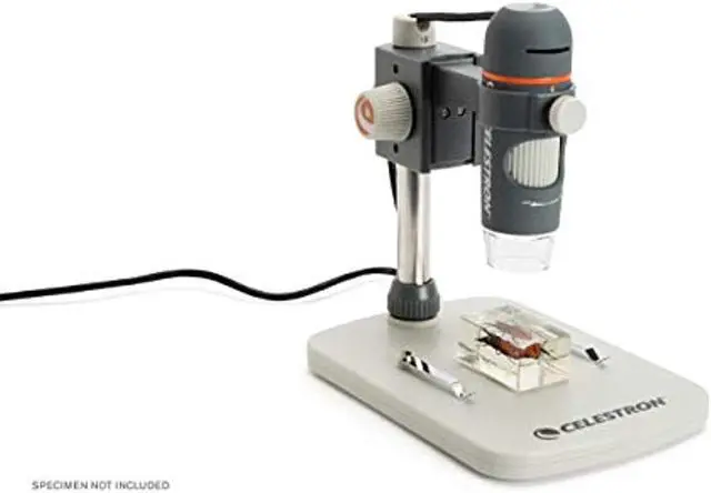 Alt view image 4 of 14 - Celestron 44308 Handheld Digital Microscope Pro