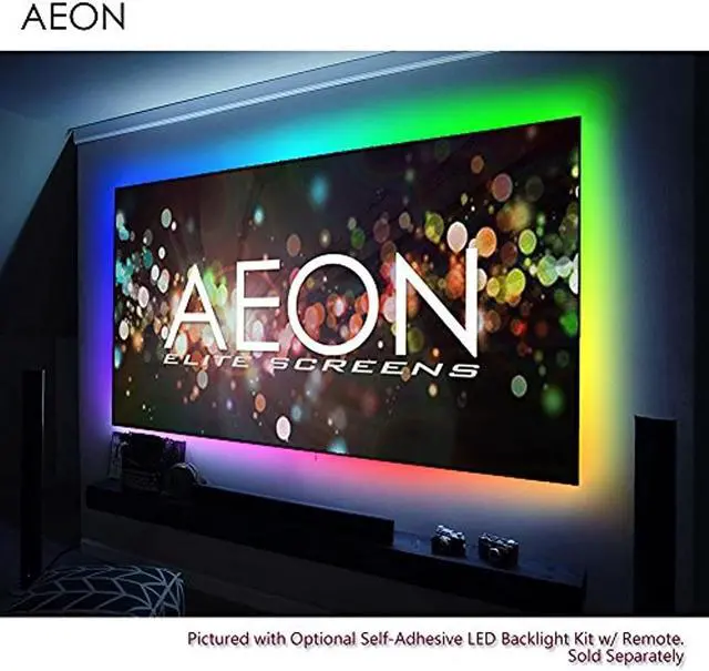 Alt view image 13 of 20 - Elite Screens AR120H2-AUHD Aeon Series 120" 16:9 Fixed Frame Projection Screen