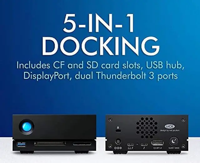 Alt view image 13 of 19 - LaCie 16TB 1big Dock