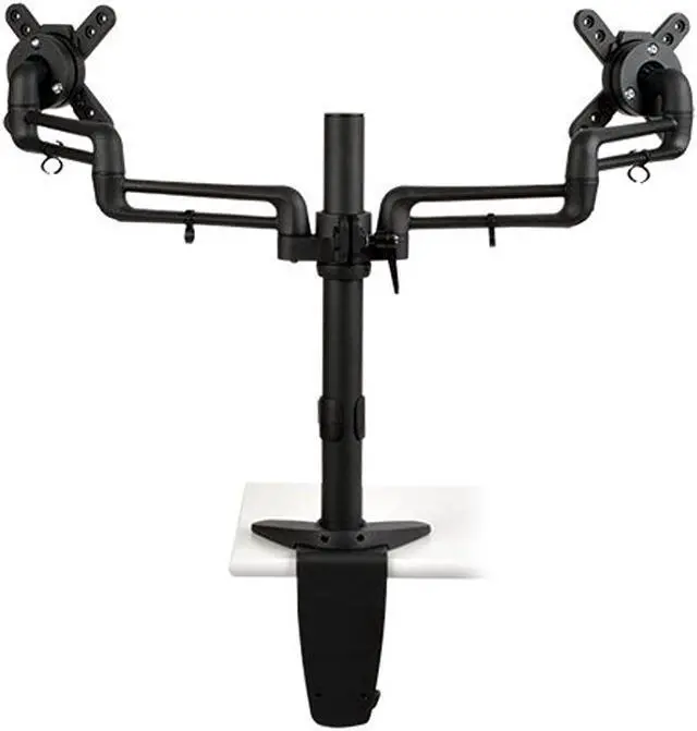 Alt view image 5 of 16 - TRIPP LITE DDR1327SDFC Black 13" - 27" Dual Full-Motion Flex Arm Desk Clamp for Flat-Screen Displays