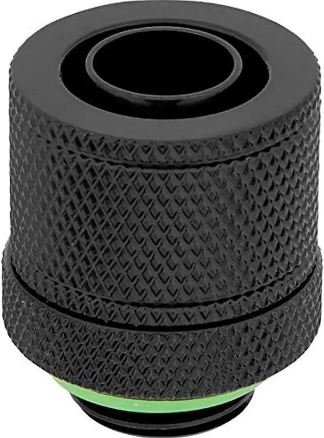 Alt view image 7 of 7 - Corsair Hydro X Series XF Compression 10/13mm (3/8" / 1/2") ID/OD Fittings, Black, 4-pack
