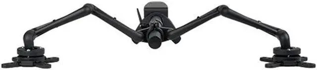 Alt view image 9 of 16 - TRIPP LITE DDR1327SDFC Black 13" - 27" Dual Full-Motion Flex Arm Desk Clamp for Flat-Screen Displays