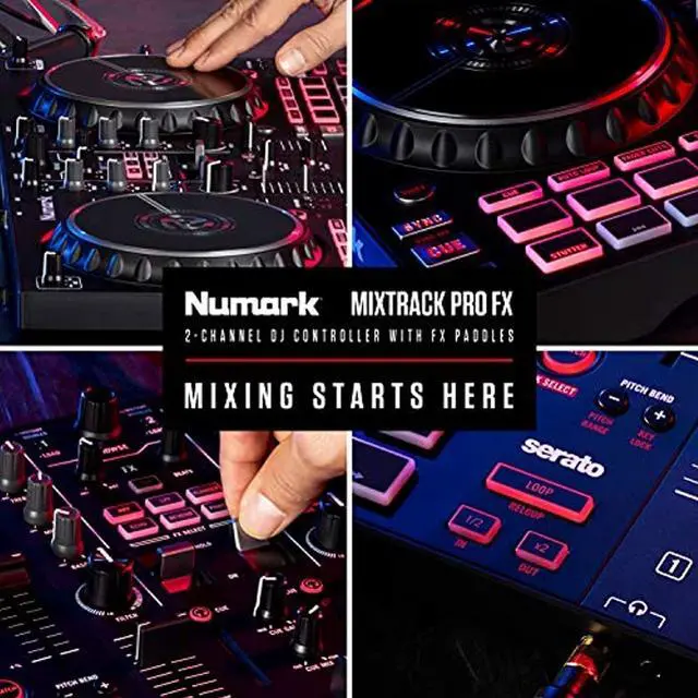 Alt view image 8 of 20 - Numark Mixtrack Pro FX
