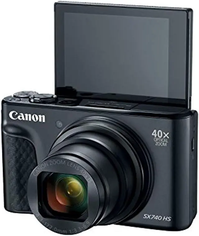 Alt view image 13 of 20 - Canon PowerShot SX740 HS Digital Camera -Black