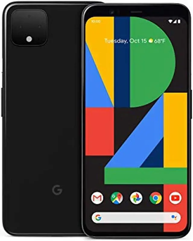 Alt view image 8 of 18 - Google Pixel 4 XL 128GB Smartphone (Unlocked, Just Black) Smart Phone Cell Phone GA00677-US