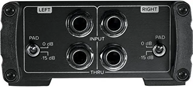 Alt view image 3 of 20 - Mackie MDB-2P M-Series Passive Stereo Direct Box