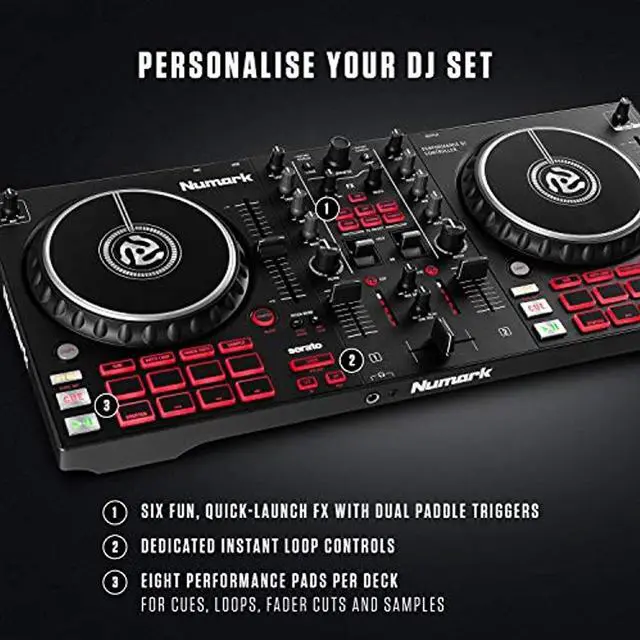 Alt view image 5 of 20 - Numark Mixtrack Pro FX