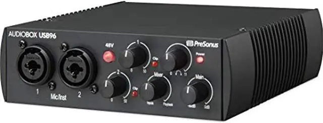 Alt view image 7 of 20 - PreSonus AudioBox 96 USB 2.0 Audio Recording Interface