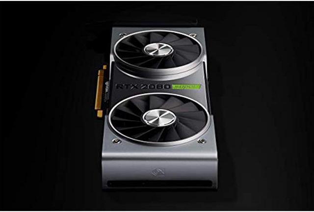 Alt view image 9 of 10 - NVIDIA - NVIDIA GeForce RTX 2080 Super 8GB GDDR6 PCI Express 3.0 Graphics Card - Black/Silver
9001G1802540000