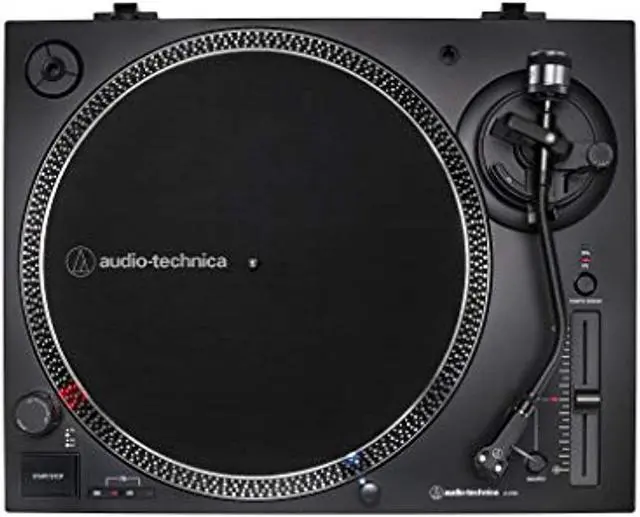 Alt view image 6 of 17 - Audio-Technica AT-LP120XUSB Direct-Drive Turntable (Analog & USB) in Black