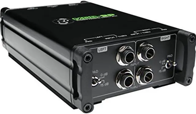 Alt view image 2 of 20 - Mackie MDB-2P M-Series Passive Stereo Direct Box