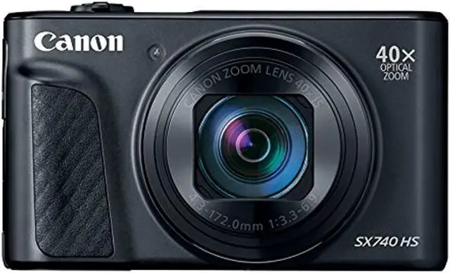 Alt view image 9 of 20 - Canon PowerShot SX740 HS Digital Camera -Black