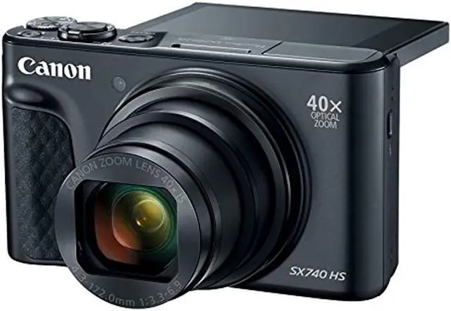 Alt view image 12 of 20 - Canon PowerShot SX740 HS Digital Camera -Black