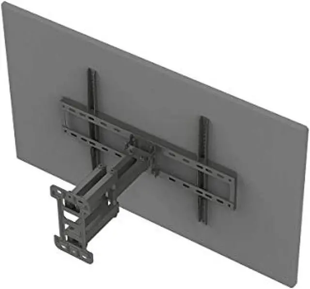 Alt view image 5 of 13 - Monoprice Titan Series Full Motion Single Stud Dual Arm Wall Mount For Large Up to 70" Inch TVs Displays, Max 99 LBS. 200x200 to 600x400, Black