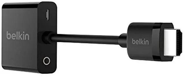 Alt view image 7 of 20 - Belkin Hdmi To Vga Adapter