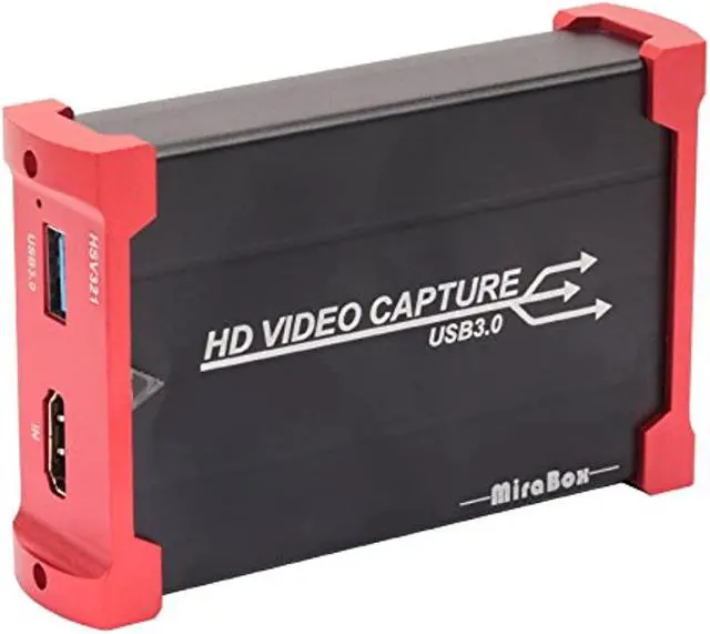 Alt view image 6 of 12 - MiraBox Game Capture - HSV321 4K In 1080P@60fps YuY2 Capture Out HDMI to USB3.0 Video Capture Card for Facebook YouTube Game Live Stream With 4K HDMI Loopout Support Windows Mac OS X