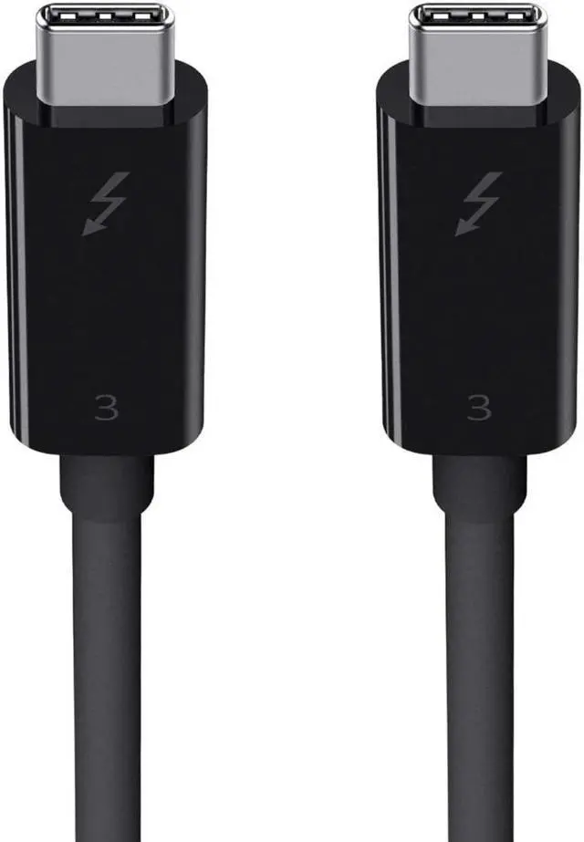 Alt view image 12 of 19 - Belkin Thunderbolt 3 Cable (USB-C to USB-C) (100W) (6.5ft/2m)