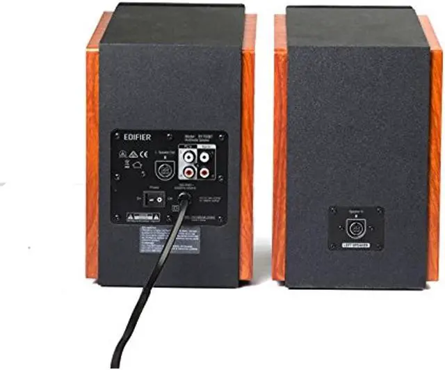 Alt view image 13 of 20 - Edifier R1700BT Bluetooth Bookshelf Speakers - Active Near-Field Studio Monitors - Powered Speakers 2.0 Setup Wooden Enclosure - 66w RMS