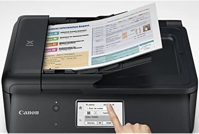 Alt view image 6 of 8 - Canon PIXMA TR8520 Wireless All-in-One Inkjet Home Office Printer (2233C003)