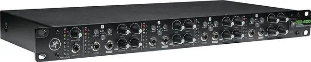 Alt view image 16 of 20 - Mackie HM-400 4-Channel Headphone Amplifier