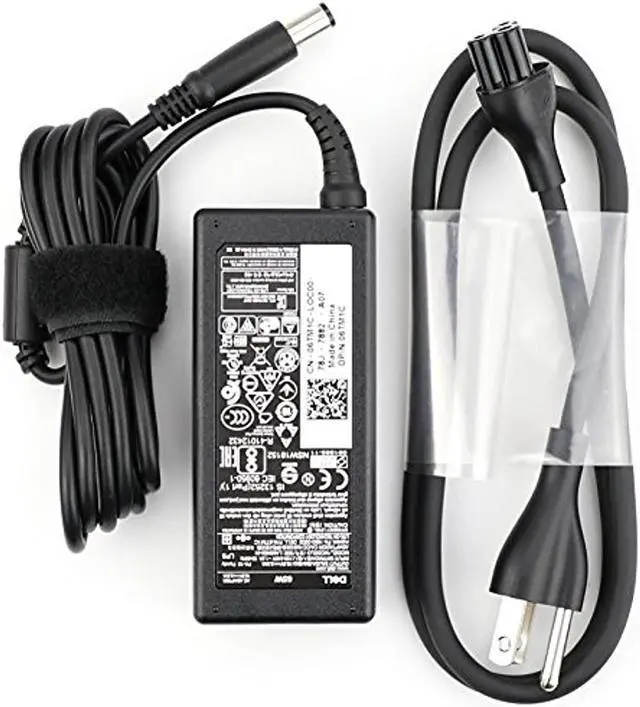 Alt view image 16 of 20 - 65W 4.5mm x 3.0mm Tip Ac Adapter Charger & Power Cord for select Dell Laptops  - Compatible Part #'s 74VT4, PA-1650-2D3, LA65NS2-01, 5NW44, MGJN9, G6J41, 43NY4, GG2WG