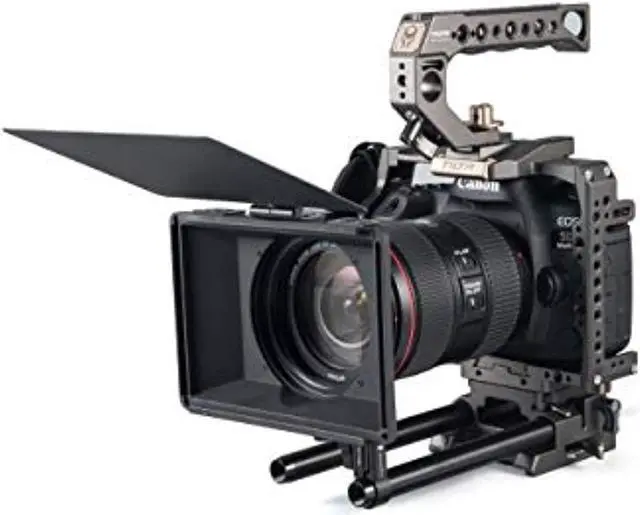 Alt view image 5 of 13 - Tilta Tiltaing Mini Clamp-On Matte Box, Black #MB-T15