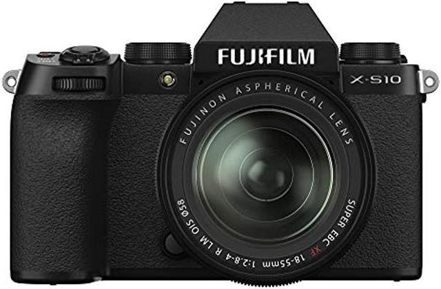 FUJIFILM X-S10 Mirrorless Digital Camera with FUJINION XF18-55MMF2