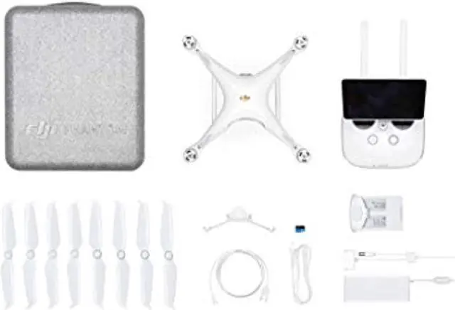 Alt view image 18 of 20 - DJI Phantom 4 PRO+ V2.0 Quadcopter Drone with 4K Professional Gimbal Camera, White(Screen Included)
