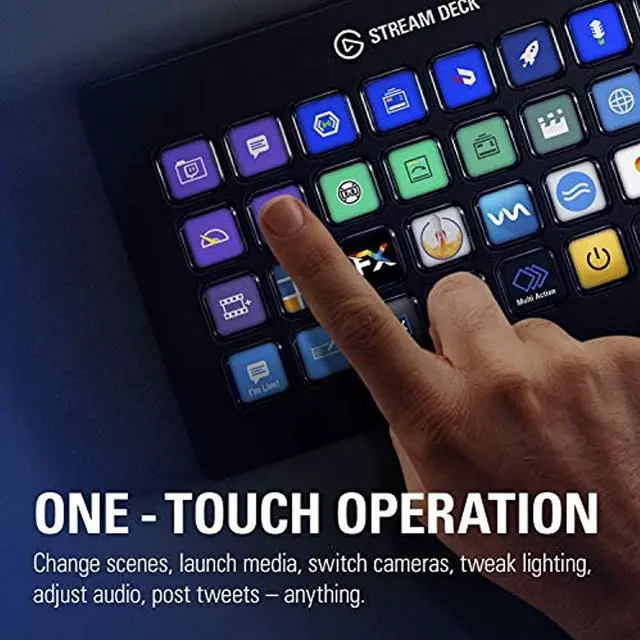 Alt view image 12 of 20 - Elgato Stream Deck XL - Advanced Stream Control 10GAT9901