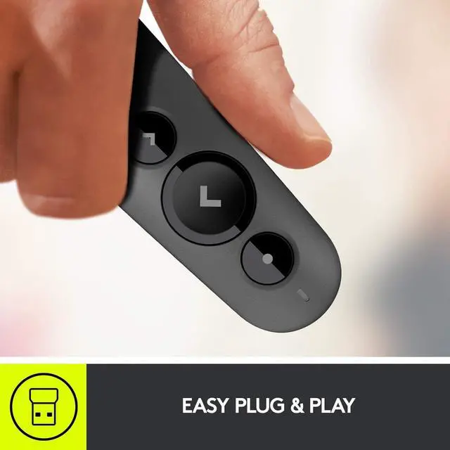 Alt view image 13 of 20 - Logitech R500 LASER PRESENTATION REMOTE