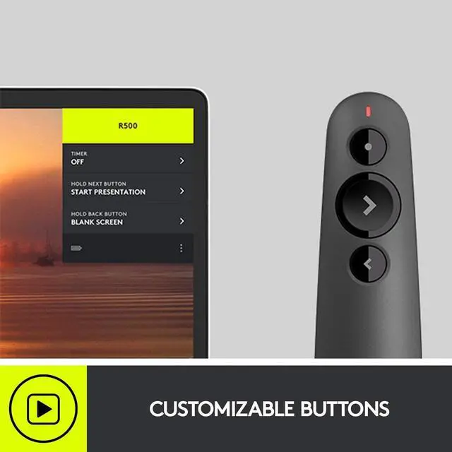 Alt view image 16 of 20 - Logitech R500 LASER PRESENTATION REMOTE
