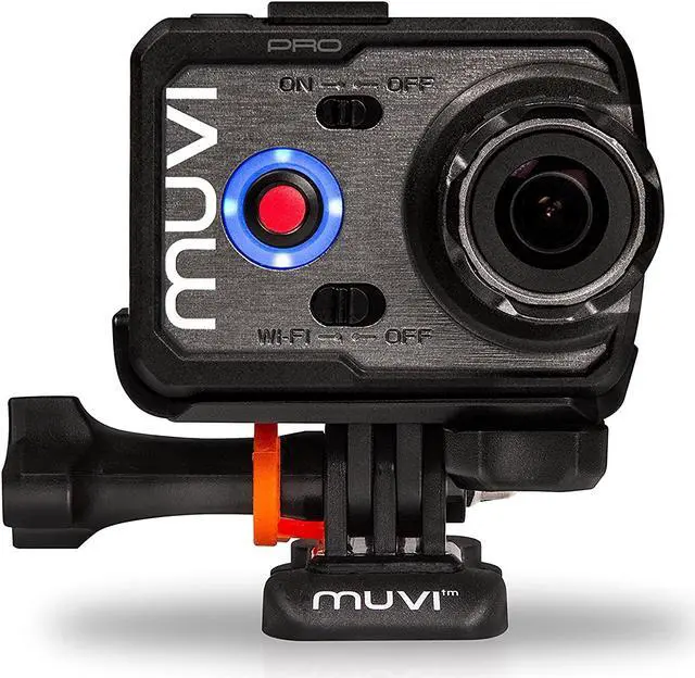 Alt view image 19 of 20 - Veho MUVI K-Series K-2 Pro 4k Wi-Fi Handsfree Camera with 12MP Resolution, LCD Touch Screen and Carry Case, Black (VCC-007-K2PRO)