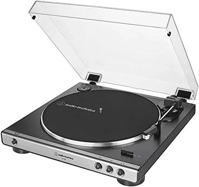 Alt view image 14 of 20 - Audio Technica Fully Automatic Belt-Drive Turntable - Gun Metal