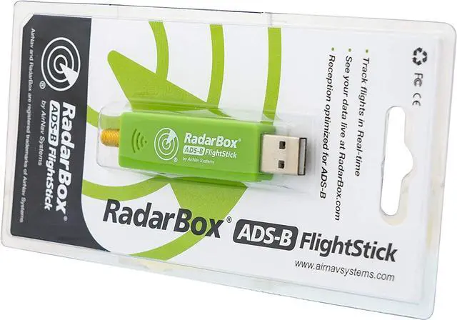 Alt view image 5 of 7 - AirNav Radar FlightStick - ADS-B USB Receiver with Integrated Filter, Amplifier and ESD Protection