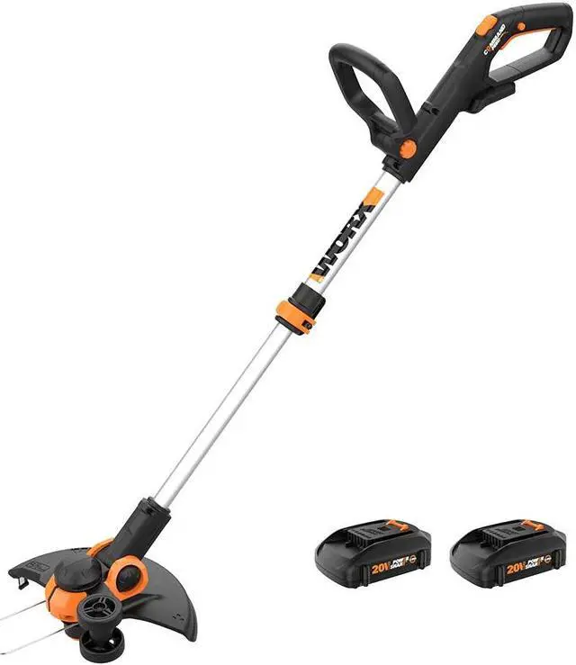 Alt view image 8 of 10 - WORX WG163 String Trimmer/Edger,20V Li-Ion Battery