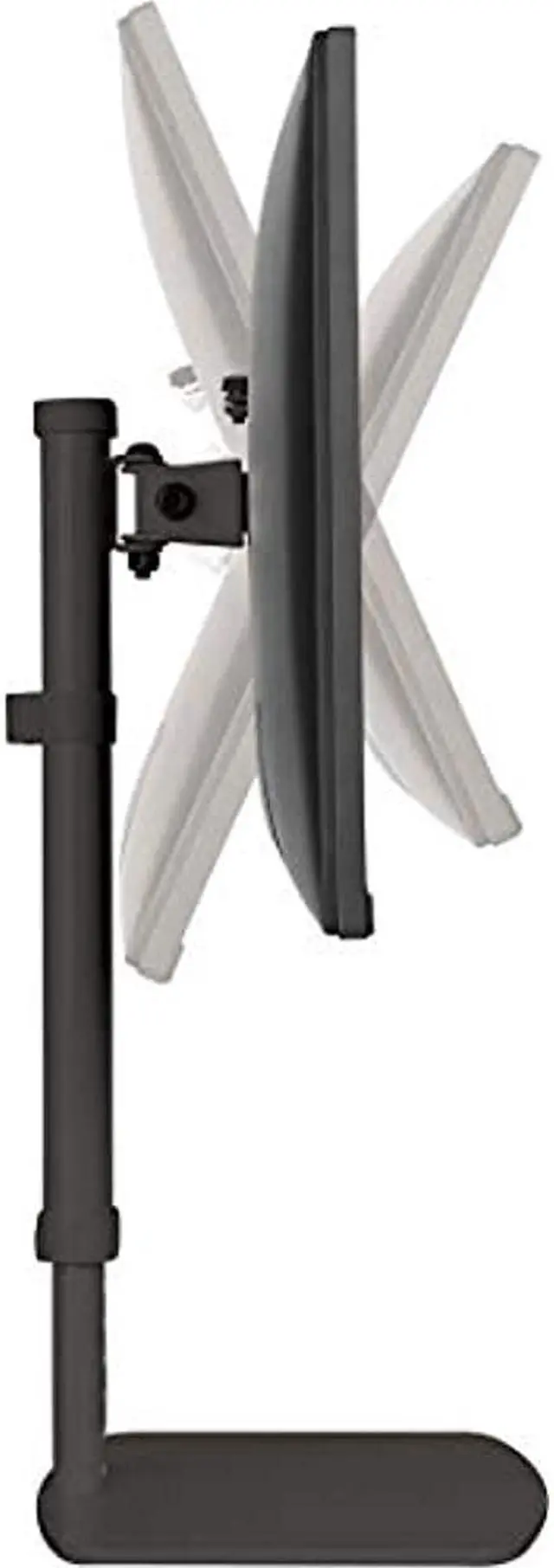 Alt view image 13 of 20 - Tripp Lite Single-Display Monitor Stand - Height Adjustable, 17" to 27" Monitors - Up to 27" Screen Support - 13.23 lb Load Capacity - 21.3" Height x 12.6" Width x 7.9" D