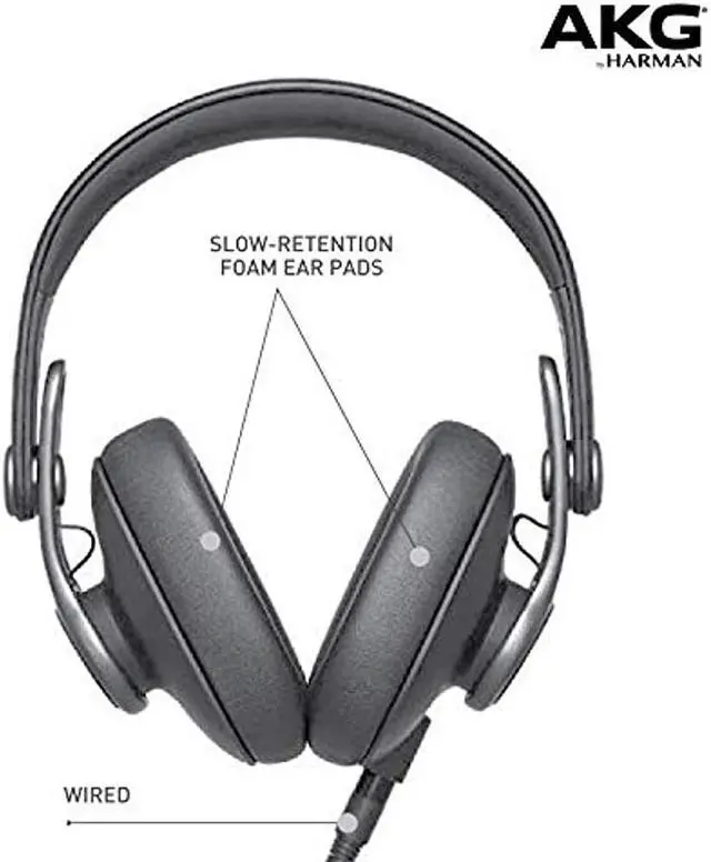 Alt view image 13 of 20 - AKG K371 Over-Ear Closed-Back Foldable Studio Headphones