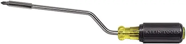 Main image of KLEIN TOOLS 67100 Offset Multi-Bit Screwdriver,2-in-1