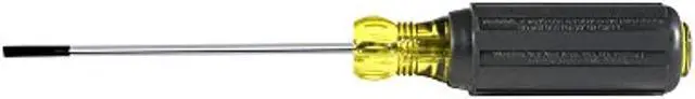 Alt view image 8 of 12 - KLEIN TOOLS 612-4 Terminal Block Screwdriver Standard 1/8" 4 in Round