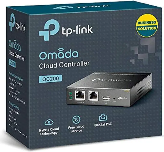 Alt view image 10 of 20 - TP-Link Omada Hardware Controller | SDN Integrated | PoE Powered | Manage Up to 100 Devices | Easy & Intelligent Network Monitor & Maintenance | Cloud Access & Omada App (OC200)